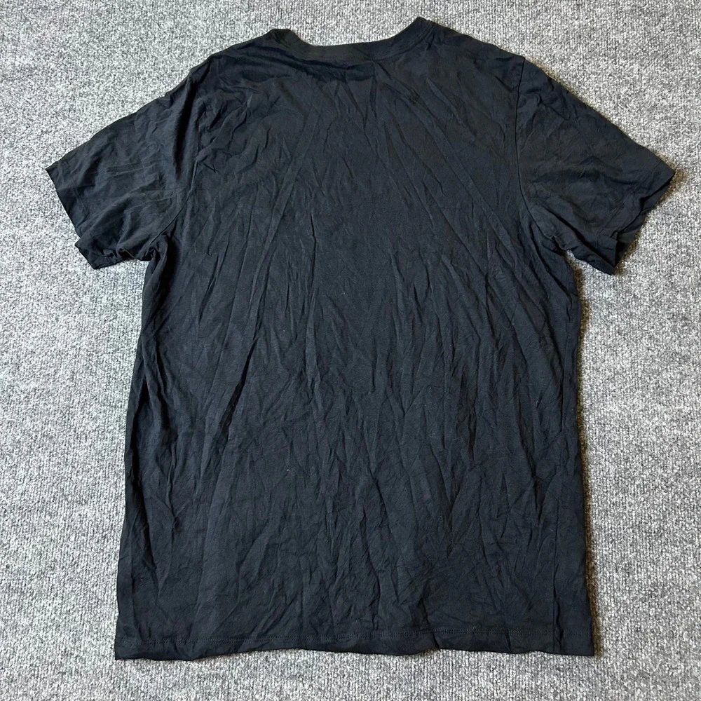 Jordan T-Shirt Mens XL Black Jumpman Air Logo Short Sleeve Athletic Crew Neck